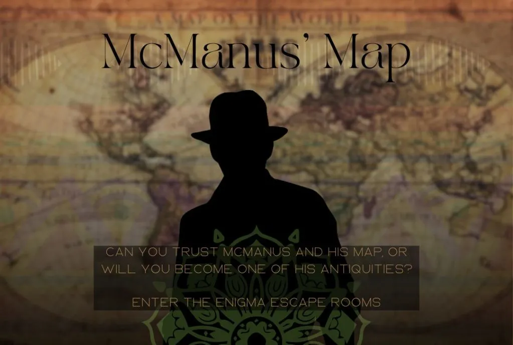McManus' Map Adventure Escape Room at Academy Blvd in Colorado Springs